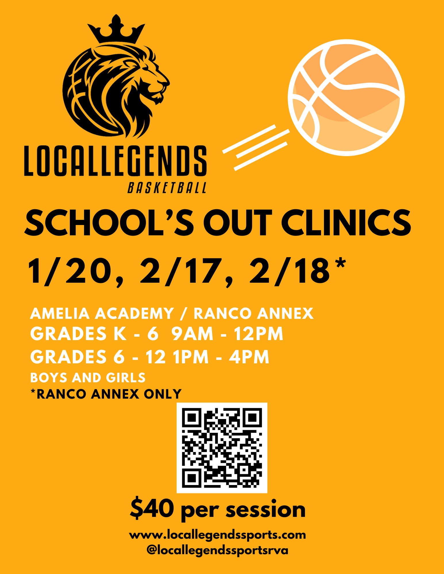 219 - SCHOOLS OUT CLINC (Real Estate Flyer)