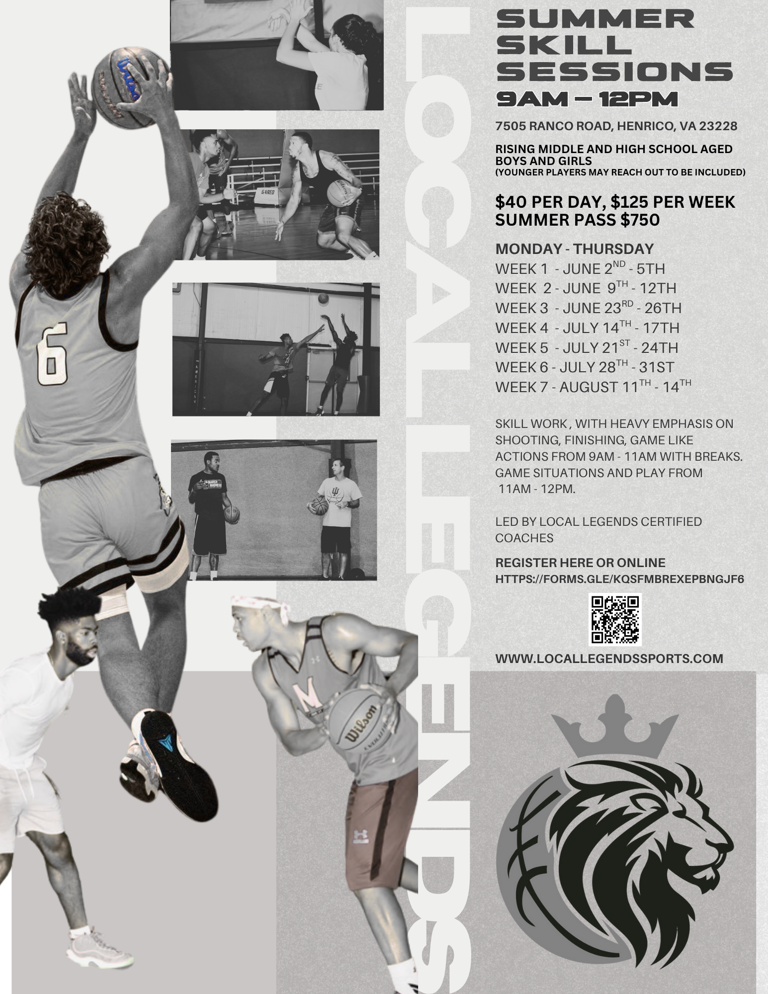 Local Legends Summer Skill Sessions 25