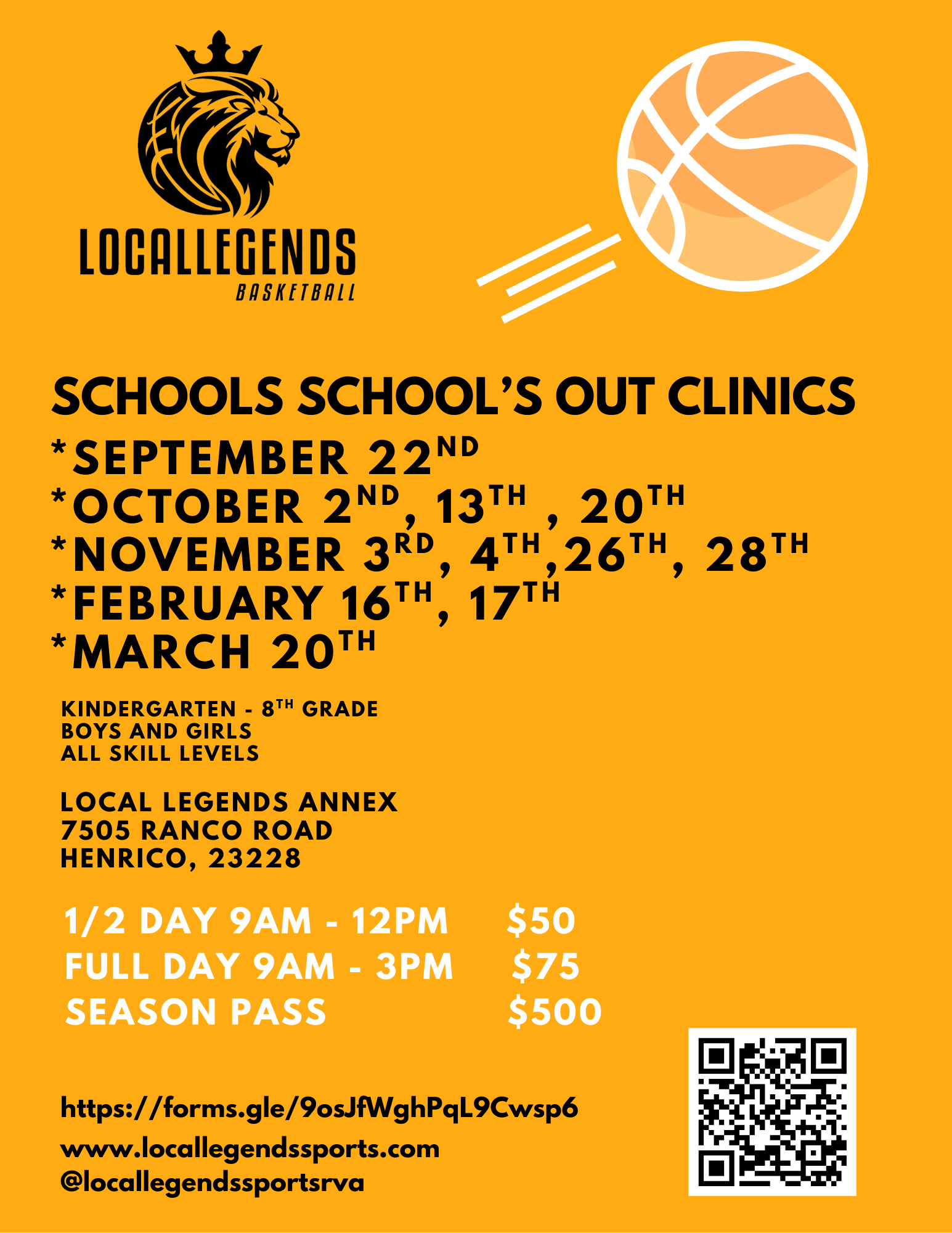 Ranco SCHOOLS OUT CLINIC 2526
